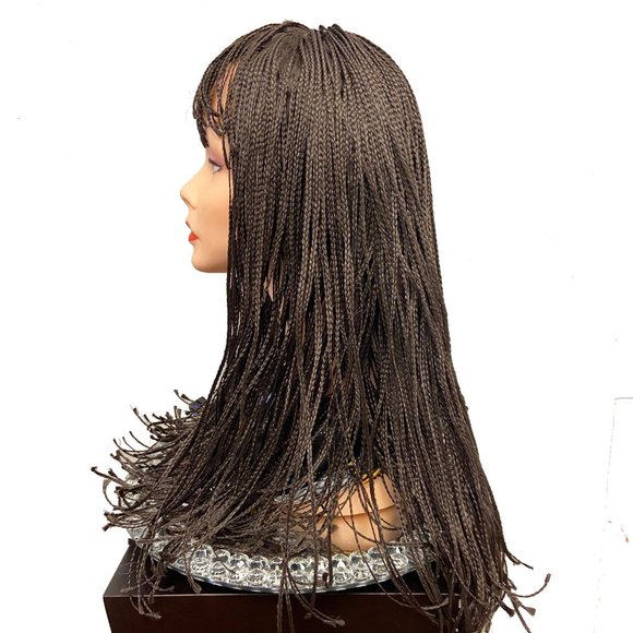 Braided wig with bangs - Picture 3 of 6